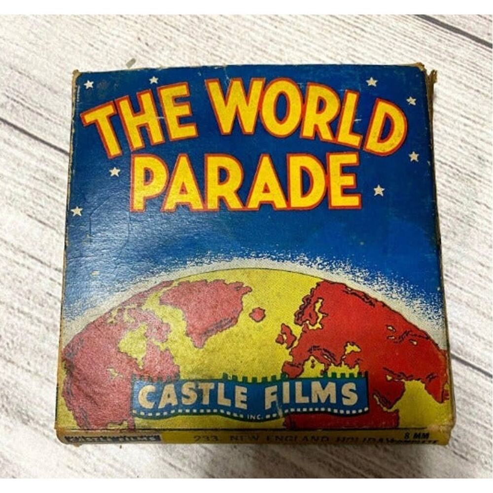 Vintage The World Parade 8MM  233 New England Holiday By Castle Films